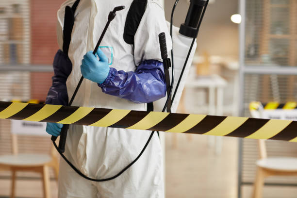 Professional Unattended Death Cleanup technician working in Driftwood, TX